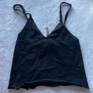 Black Forever 21 Crop top